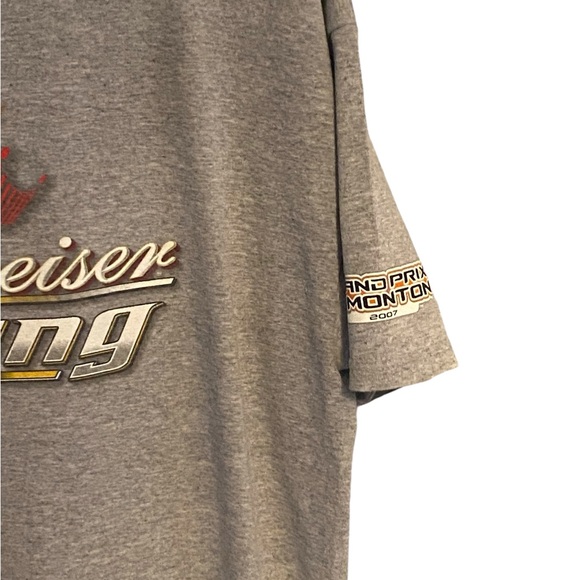 Budweiser Racing TShirt L - Picture 3 of 9